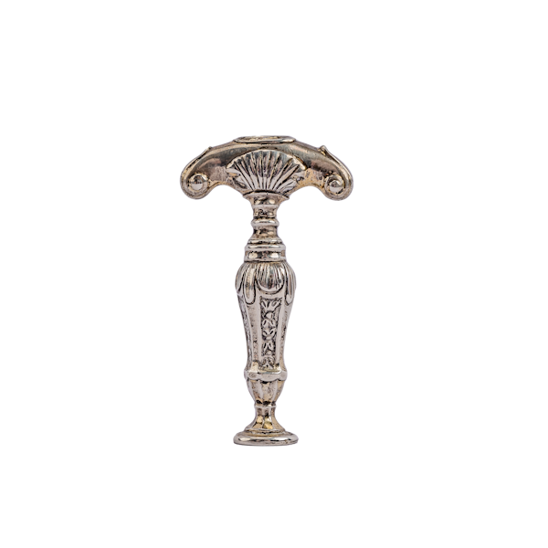 Antique 18th Century Dutch silver corkscrew - image 1
