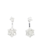 Vintage diamond cluster drop earrings SKU: 6805 DBGEMS - image 1