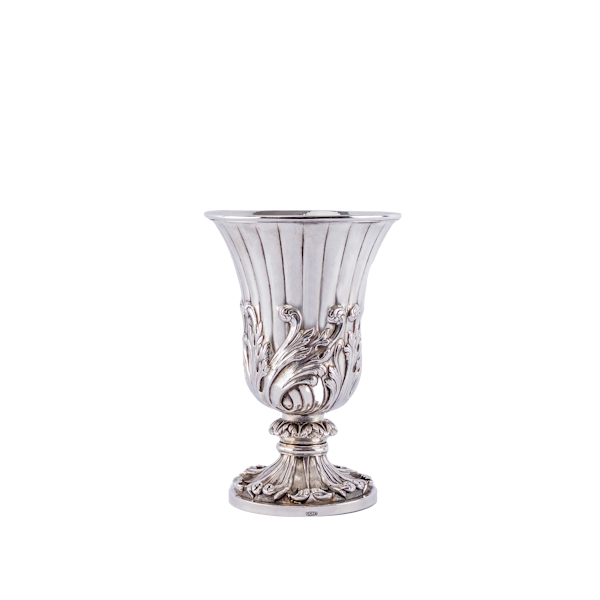 A 19th Century Indian colonial silver goblet by George Gordon & co.185 - image 1