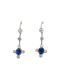 Edwardian sapphire and diamond earrings SKU: 6825 DBGEMS - image 1