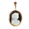 A French Gold Onyx Cameo - image 1