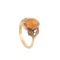 An Art Nouveau Fire Opal Ring - image 1
