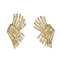 Vintage Schlumberger For Tiffany & Co. "V-Rope" Gold, Diamond And Platinum Earrings, Circa 1980 - image 1