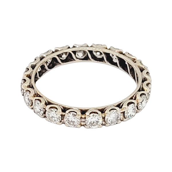 Vintage diamond eternity ring SKU: 6904 DBGEMS - image 1