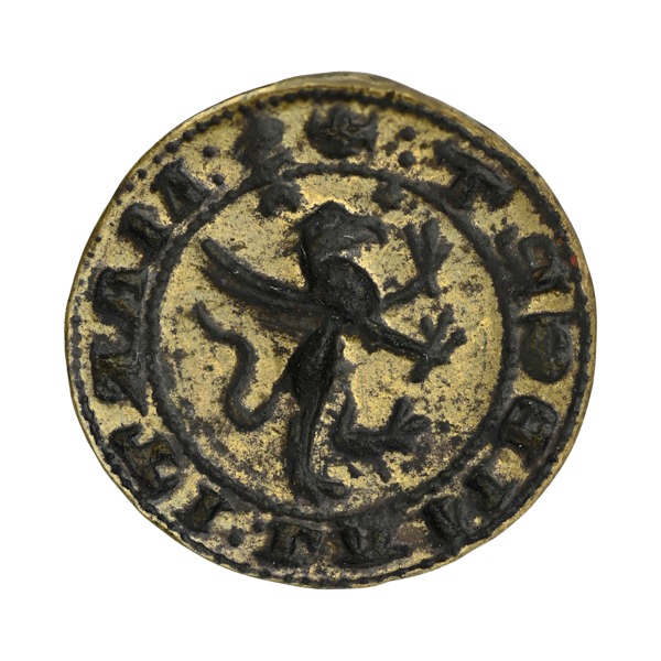 Medieval double ended bronze seal. English or French, 14th century. - image 1