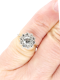 Vintage diamond cluster engagement ring SKU: 6943 DBGEMS - image 1