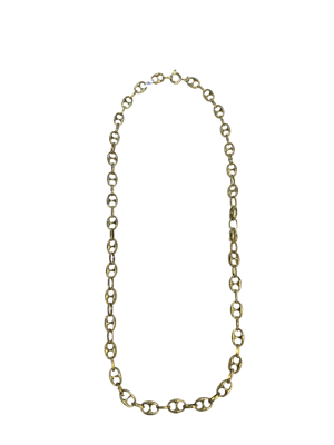 Nice and chunky 1970,s Kutchinsky 18ct gold long chain at Deco&Vintage Ltd