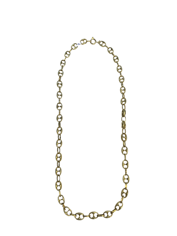 Nice and chunky 1970,s Kutchinsky 18ct gold long chain at Deco&Vintage Ltd - image 1