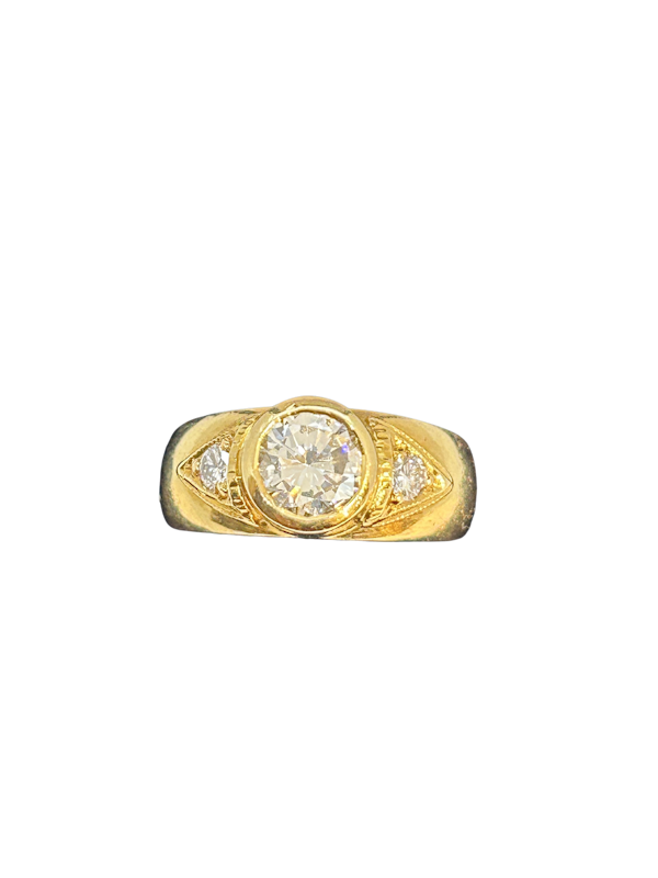 Stylish and wearable.99ct diamond ring at Deco&Vintage Ltd - image 1