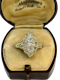 Sweet Victorian French 18ct gold diamond ring at Deco&Vintage Ltd - image 1