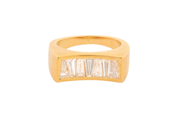 A Baguette Diamond Ring - image 1