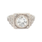 Art deco diamond engagement ring SKU: 7001 DBGEMS - image 6