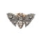 Antique diamond butterfly brooch SKU: 6999 DBGEMS - image 1