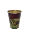 Russian silver and enamel vodka cup, Moscow 1896 - image 1