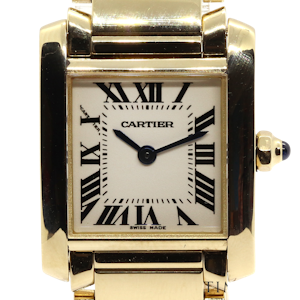 Cartier Tank Française 18k Yellow Gold | Ladies | Quartz movement