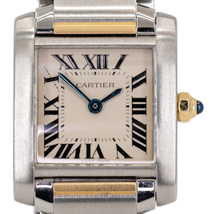 Cartier Tank Française | Small model | Steel | Quartz movement | Ladies