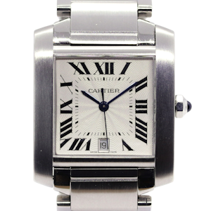 Cartier Tank Française Large model | Automatic movement | Steel