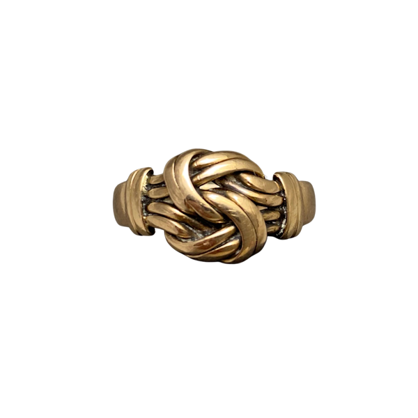 Knot Ring in 9ct Gold dated Chester 1894, Lilly's Attic since 2001 - image 1