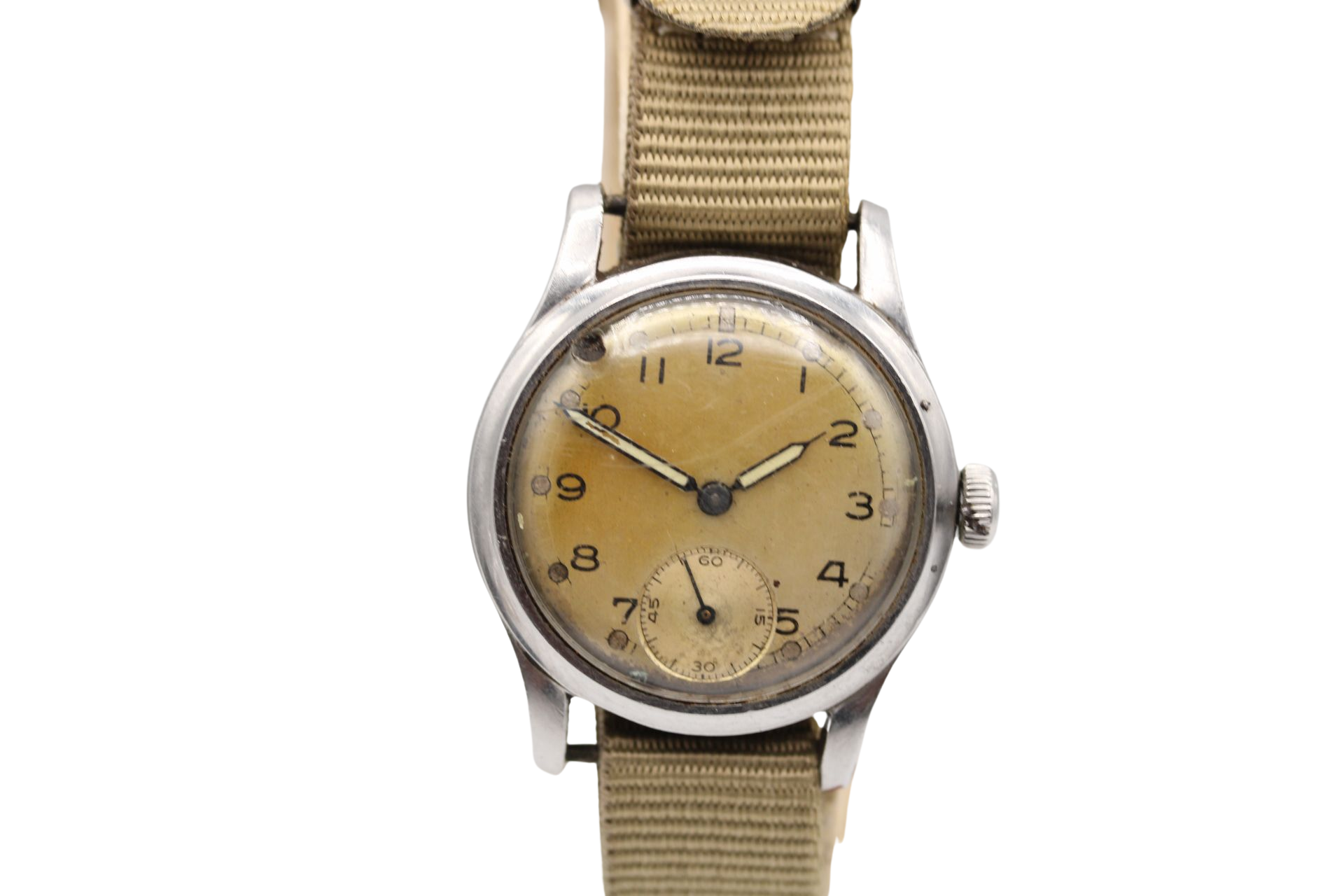 1940s Vintage Stainless Steel Manual Winding WW2 Military Watch ATP P3357  at 1stDibs | atp watch ww2, old military watch, miller & scott watches