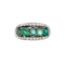 A Late Georgian Emerald Gold Ring - image 4