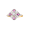 Art Deco Ruby Diamond Ring - image 1