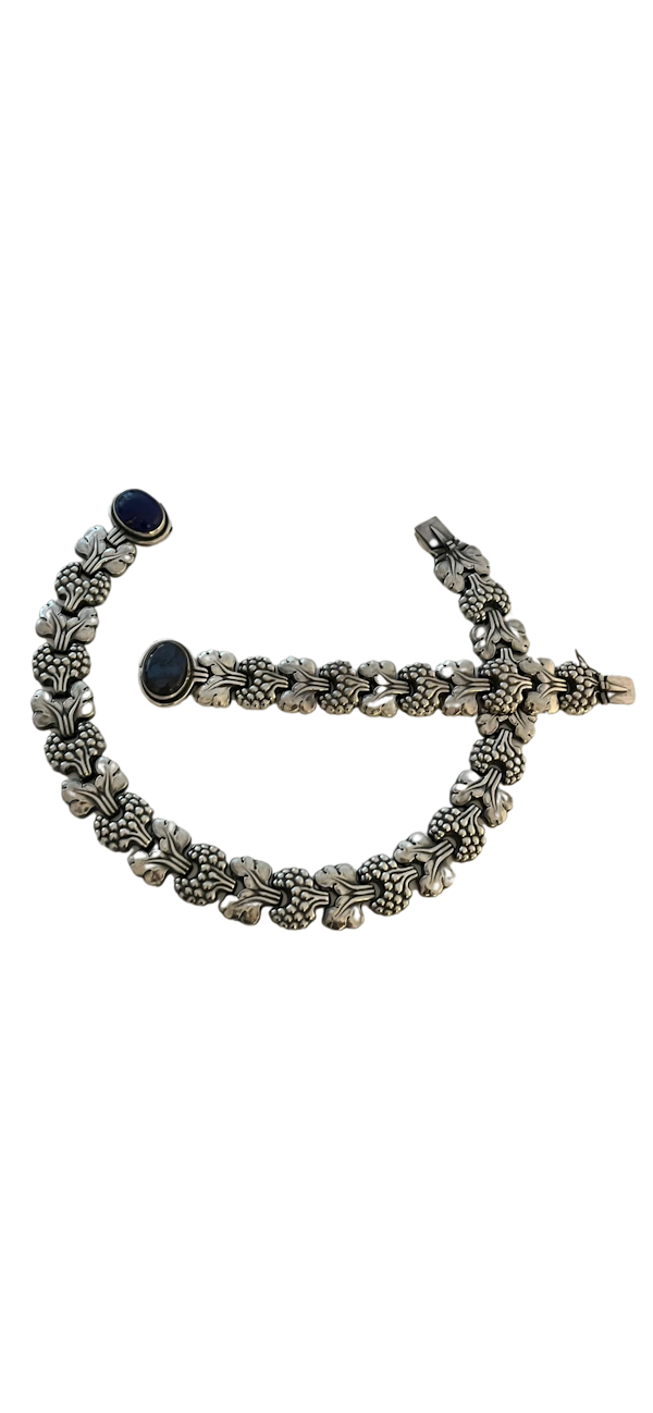 Georg Jensen Paris Necklace Lapis Lazuli & Bracelet Labradorite - image 1