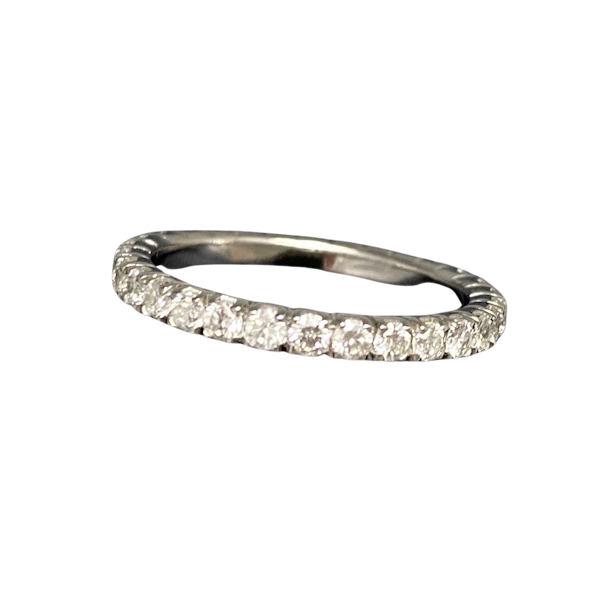 Diamond Eternity Ring in 18ct White Gold date circa 1980, SHAPIRO & Co since1979 - image 1