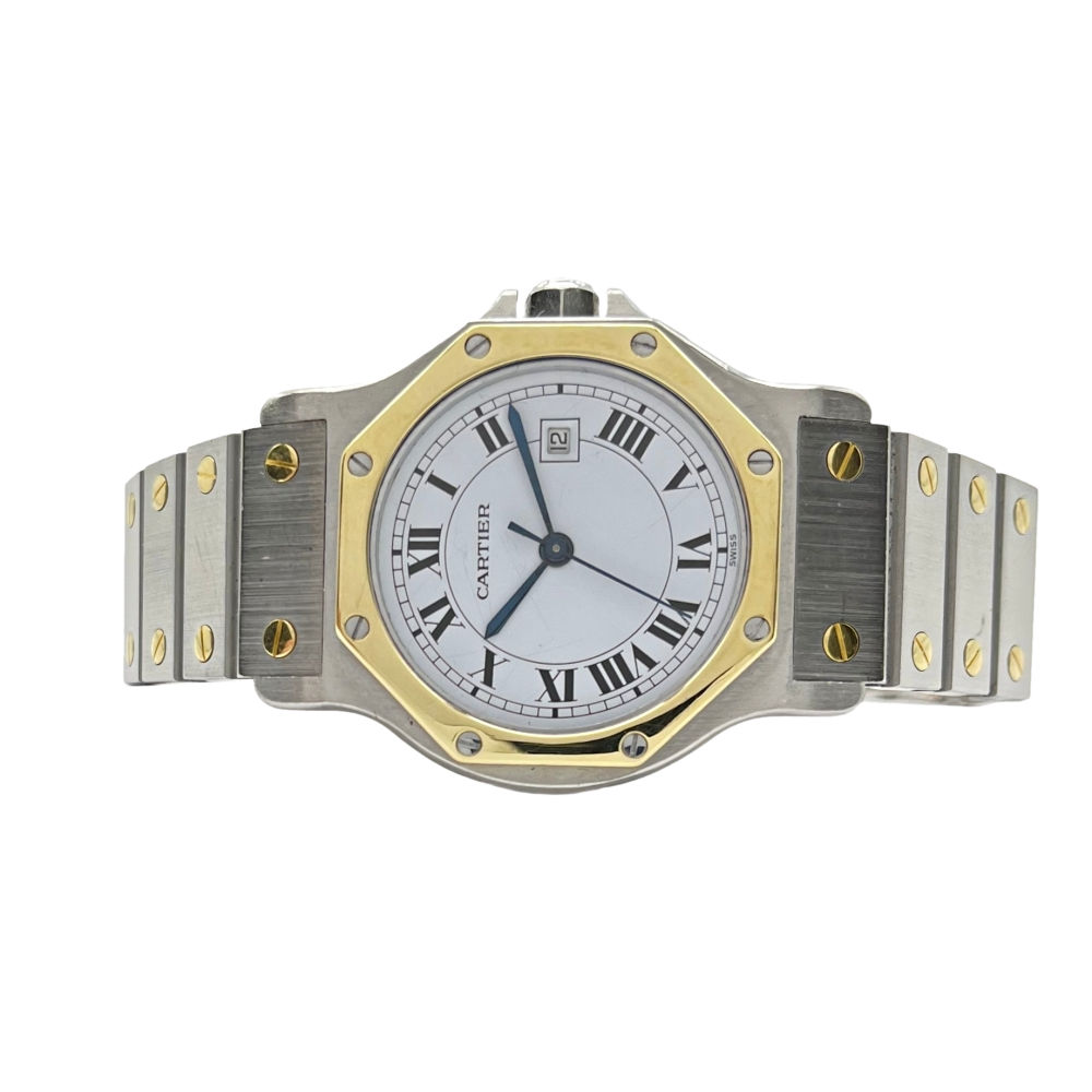 Cartier santos octagon clearance automatic