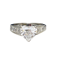 Heart Shape Diamond D Colour Ring in Platinum date circa 1980, SHAPIRO & Co since1979 - image 1