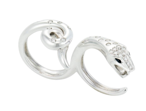 BOUCHERON DIAMOND 'DOUBLE TROUBLE' RING