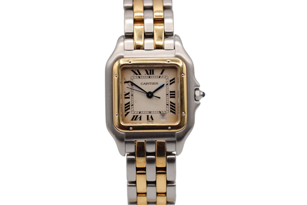 Cartier Panthère Gold 8394 Watch and Cartier Service Papers - image 1