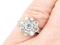 Antique diamond cluster engagement ring SKU: 7153 DBGEMS - image 1