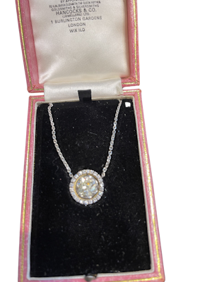 Edwardian Diamond Pendant
