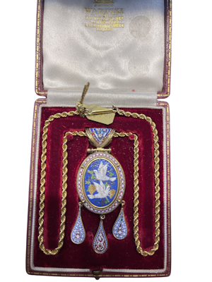 Micro Mosaic pendant