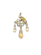 Natural Pearl and Diamond Pendant - image 1