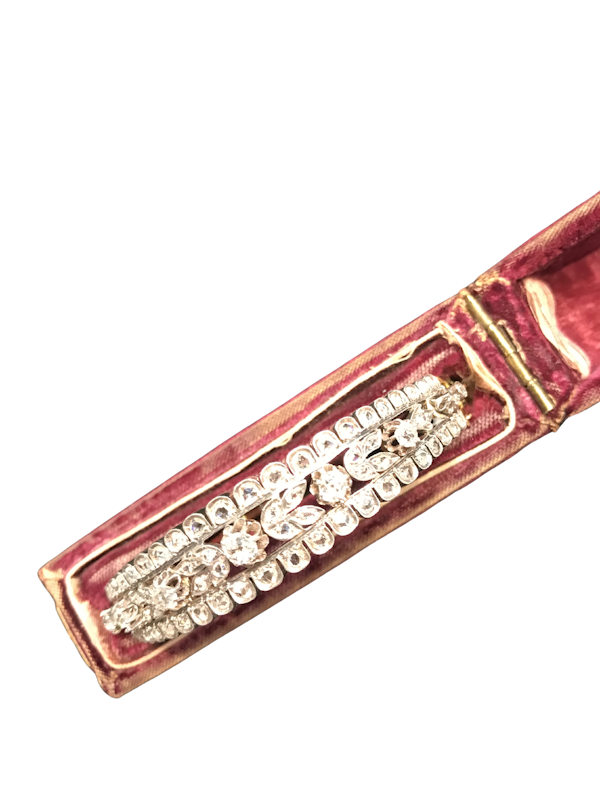 Victorian Diamond Bangle - image 1