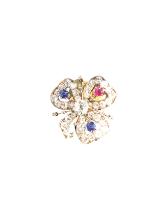 Victorian Gem Brooch