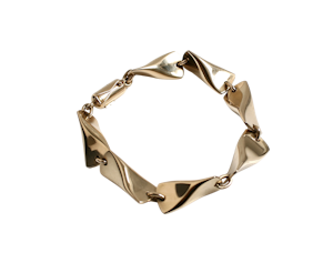 Georg Jensen 18k gold Butterfly bracelet