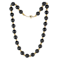 Onyx & Gold Beads c.1960s - image 1