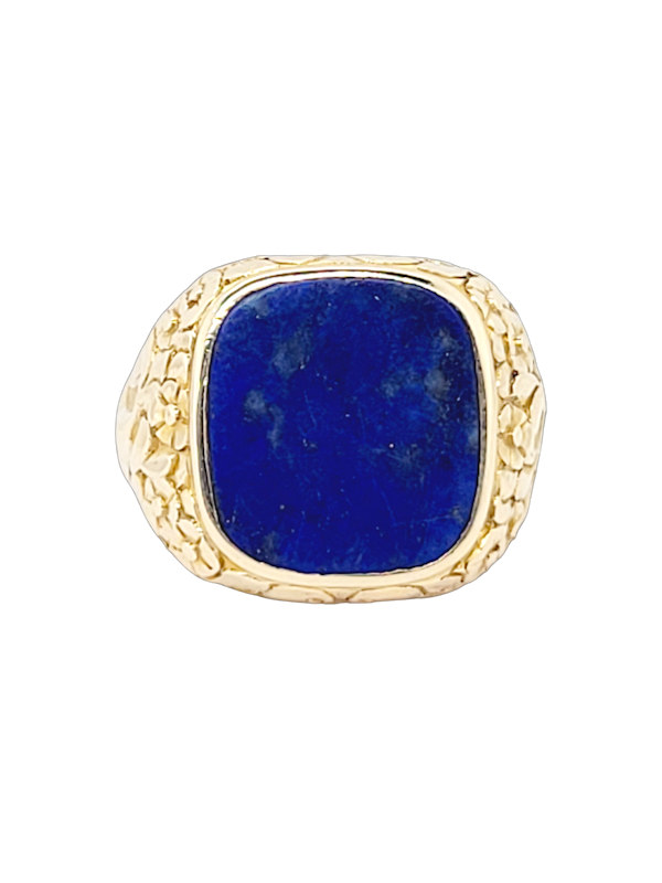 Lapis lazuli signet ring SKU: 7271 DBGEMS - image 1