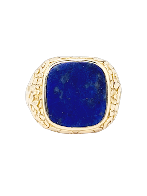 Lapis lazuli signet ring SKU: 7271 DBGEMS