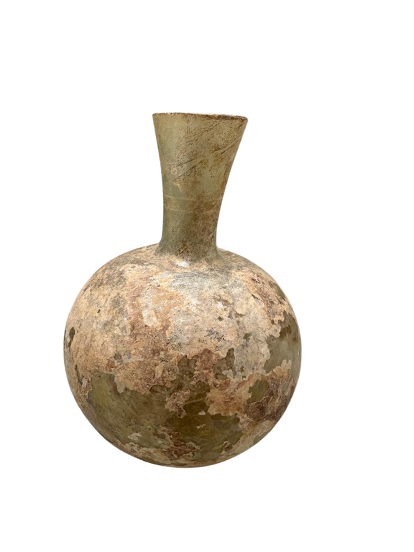 Roman glass flask - image 1