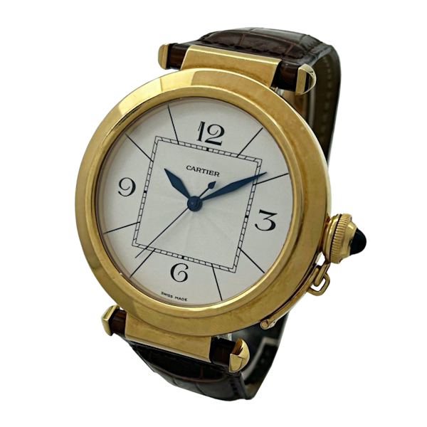 CARTIER PASHA 42mm AUTOMATIC 18KT YELLOW GOLDW3018651 - image 1