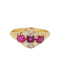 19th century gem ruby and diamond ring SKU: 7317 DBGEMS - image 1