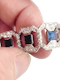 Awesome art deco sapphire and diamond bracelet SKU: 7343 DBGEMS - image 1