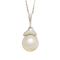 South Sea Pearl Diamond Pendant in 18ct White Gold date London 2014, SHAPIRO & Co since1979 - image 1
