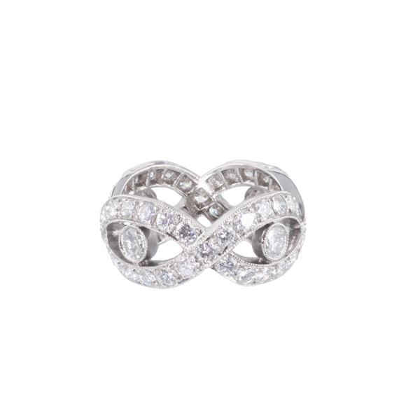 French Diamond Eternity Ring - image 1