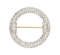 Art Deco Diamond Circle Brooch in Platinum & 18ct Gold | English c.1920s - image 1