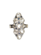 Unique Edwardian sapphire and diamond dress ring SKU: 7377 DBGEMS - image 1