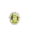 Fine peridot and diamond ring SKU: 7387 DBGEMS - image 1